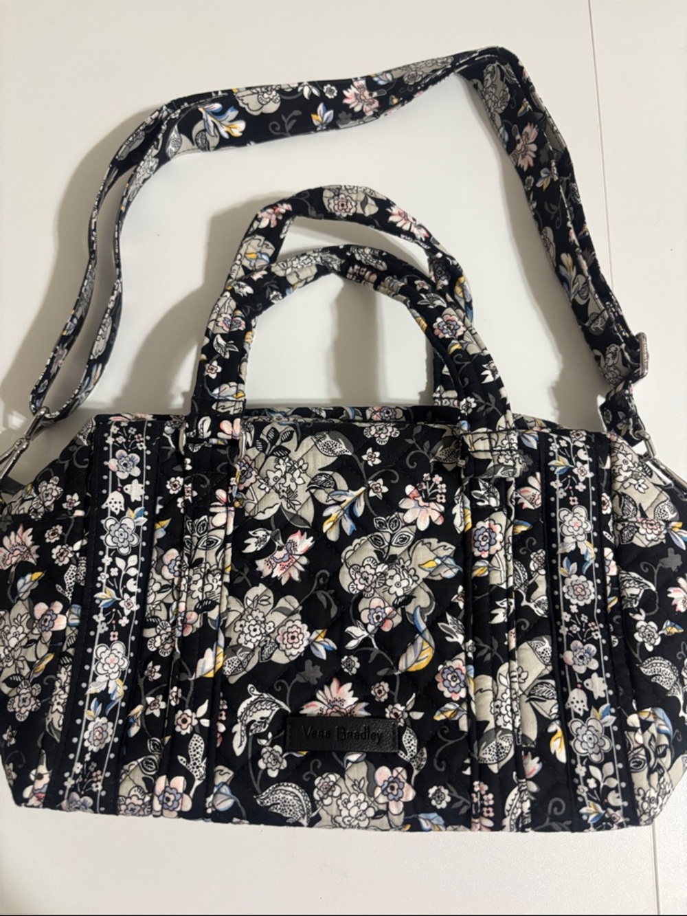 Vera Bradley retired Holland pattern Quilted Travel Tote